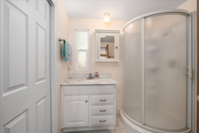 34133 Keller Rd, North Fork, CA 93643 - bathroom with vanity and a stall shower