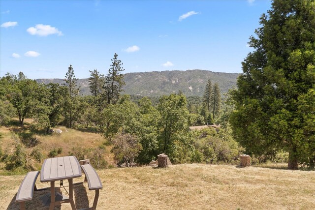 34133 Keller Rd, North Fork, CA 93643 - view of mountain backdrop featuring a heavily wooded area
