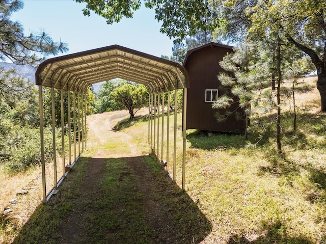 34133 Keller Rd, North Fork, CA 93643 - view of yard featuring a detached carport