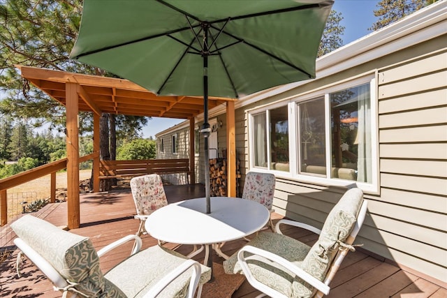 34133 Keller Rd, North Fork, CA 93643 - deck with outdoor dining space