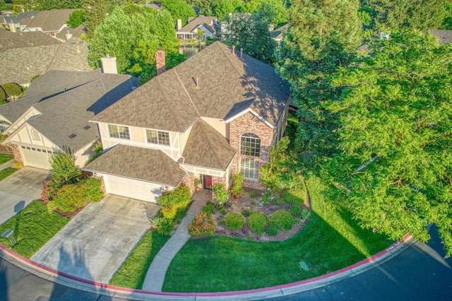 2895 W Kensington Ln, Fresno, CA 93711 - view from above of property