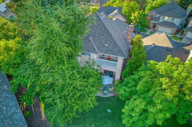 2895 W Kensington Ln, Fresno, CA 93711 - aerial view of property and surrounding area