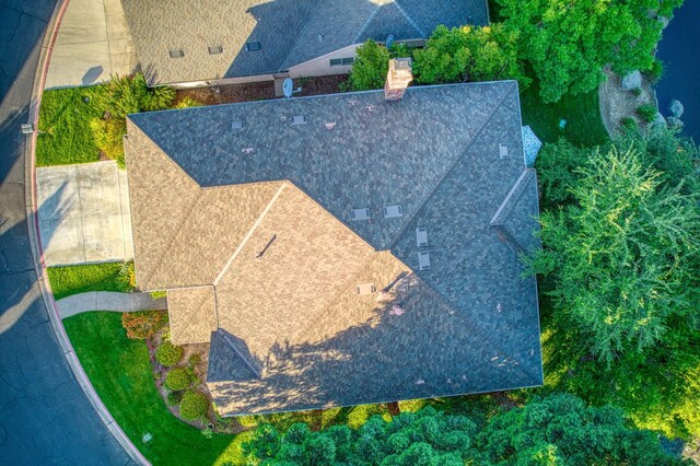 2895 W Kensington Ln, Fresno, CA 93711 - view from above of property