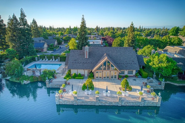2895 W Kensington Ln, Fresno, CA 93711 - view of subject property featuring a nearby body of water