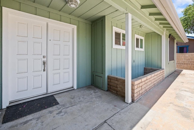 2141 Akers St, Visalia, CA 93277 - view of exterior entry with board and batten siding