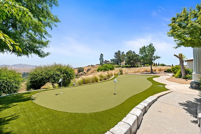 14215 Killarney Dr, Madera, CA 93636 - view of property's community with an area to practice putting