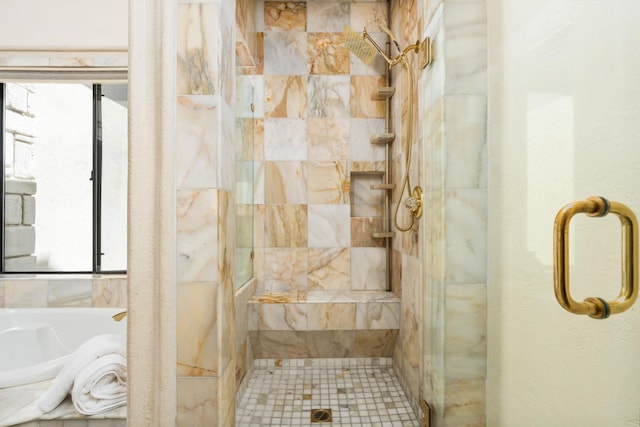 14215 Killarney Dr, Madera, CA 93636 - full bath featuring a stall shower