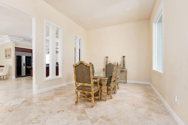 14215 Killarney Dr, Madera, CA 93636 - dining area featuring baseboards