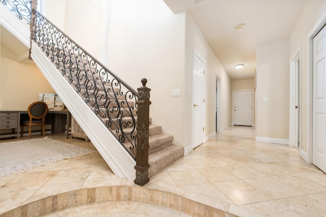 14215 Killarney Dr, Madera, CA 93636 - staircase with baseboards