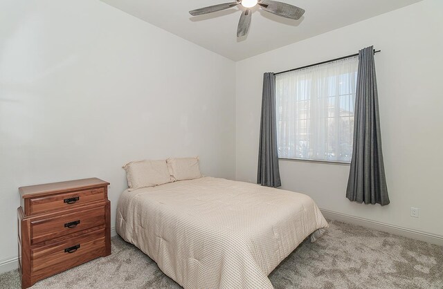 1523 N Ryan Ave, Clovis, CA 93619 - bedroom with carpet, ceiling fan, and baseboards
