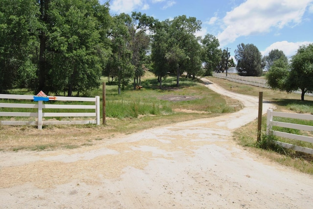 43379 Leach Rd, Ahwahnee, CA 93601 - view of dirt / gravel road with a view of countryside
