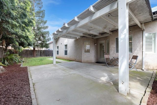 2871 E Ryan Ln, Fresno, CA 93720 - view of patio / terrace featuring a pergola