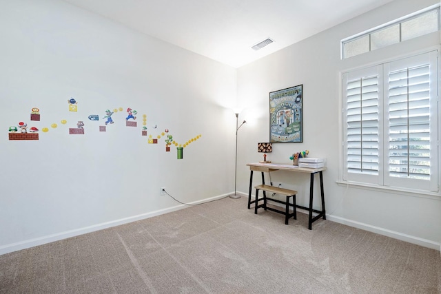 2871 E Ryan Ln, Fresno, CA 93720 - carpeted home office featuring baseboards
