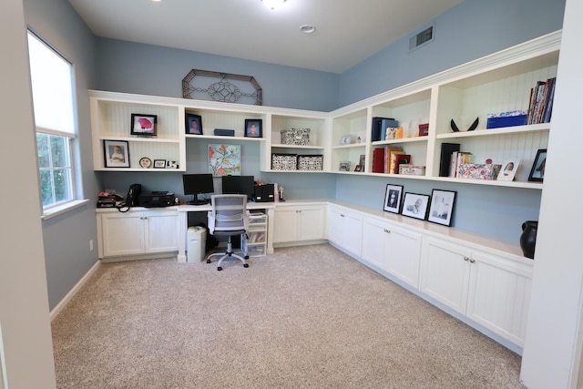 2143 Everglade Ave, Clovis, CA 93619 - office featuring built in desk and light colored carpet