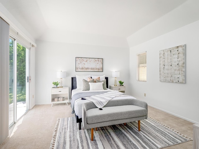 7549 N 8th, Fresno, CA 93720 - carpeted bedroom featuring access to outside and baseboards