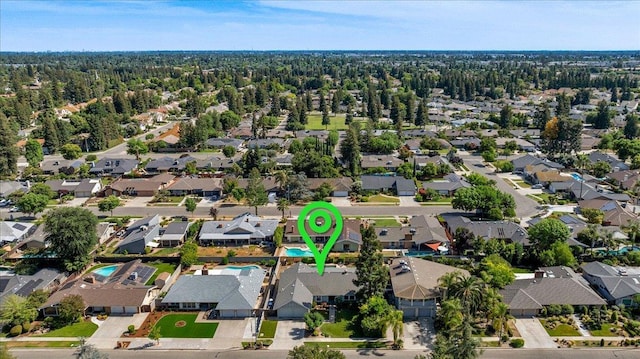 3595 W Magill Ave, Fresno, CA 93711 - aerial perspective of suburban area