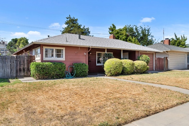 2626 E Princeton Ave, Fresno, CA 93703 - single story home featuring a garage and a chimney