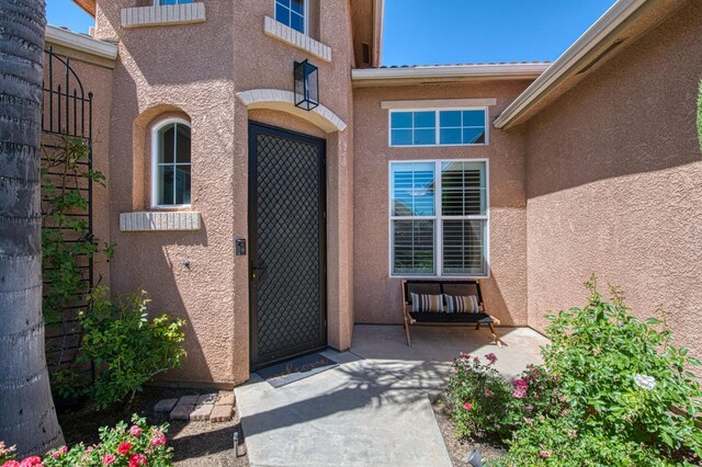 3081 Serena Ave, Clovis, CA 93619 - view of exterior entry with stucco siding
