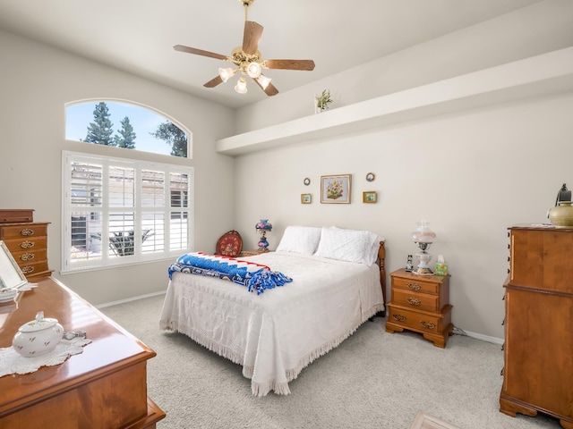 6424 N Allison Ln, Fresno, CA 93711 - bedroom with carpet, multiple windows, and baseboards