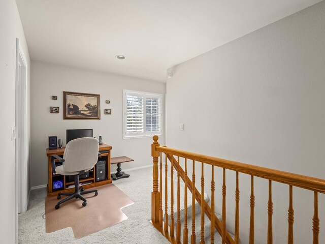 6424 N Allison Ln, Fresno, CA 93711 - office area featuring carpet flooring and baseboards
