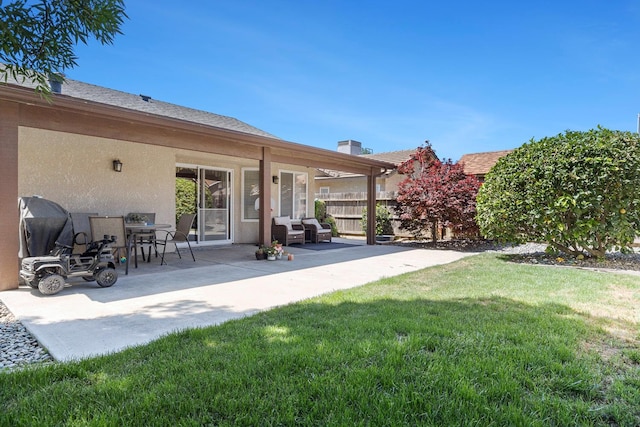 2903 Desert Ranch Way, Madera, CA 93637 - view of yard with a patio