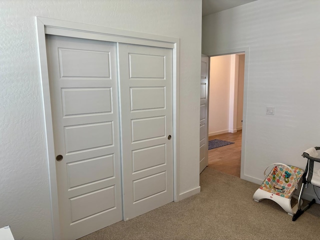 6423 E Robinson, Fresno, CA 93727 - bedroom with carpet, a closet, and baseboards