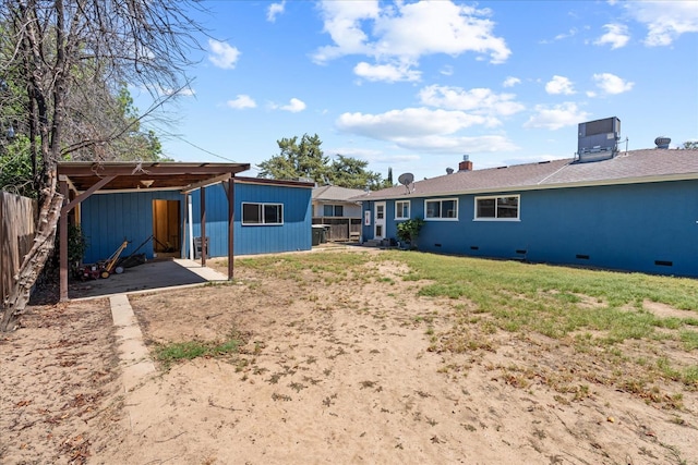 4003 E Fedora Ave, Fresno, CA 93726 - view of yard with cooling unit