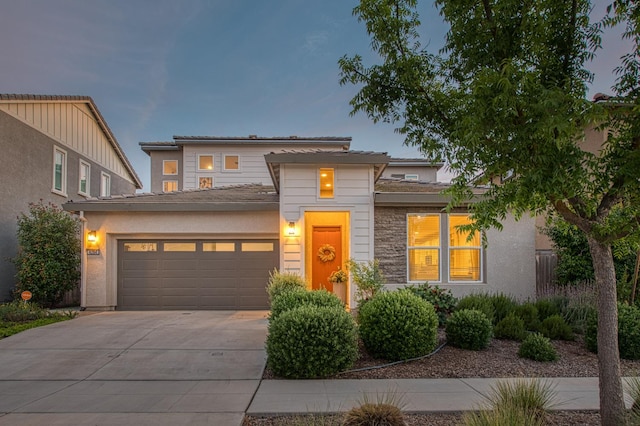 4284 Hillside Rd, Madera, CA 93636 - view of front of home with an attached garage and driveway