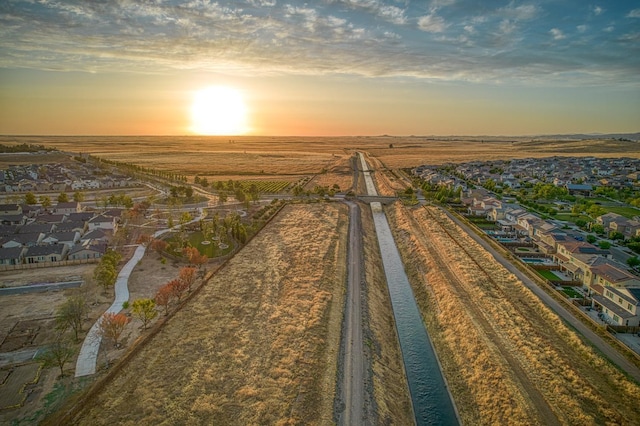 4284 Hillside Rd, Madera, CA 93636 - aerial view at dusk of a residential view