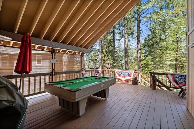 40758 Cold Springs Ln, Shaver Lake, CA 93664 - view of wooden deck