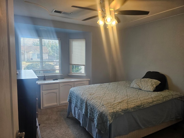 3351 Winter Way, Madera, CA 93637 - bedroom featuring carpet flooring and ceiling fan