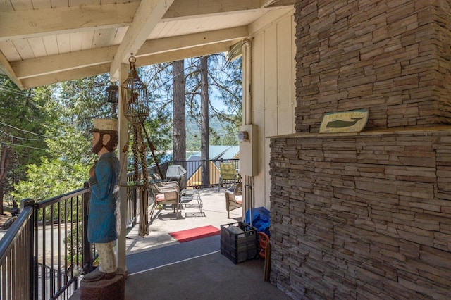 37731 Shoreline Dr, Bass Lake, CA 93604 - view of patio / terrace