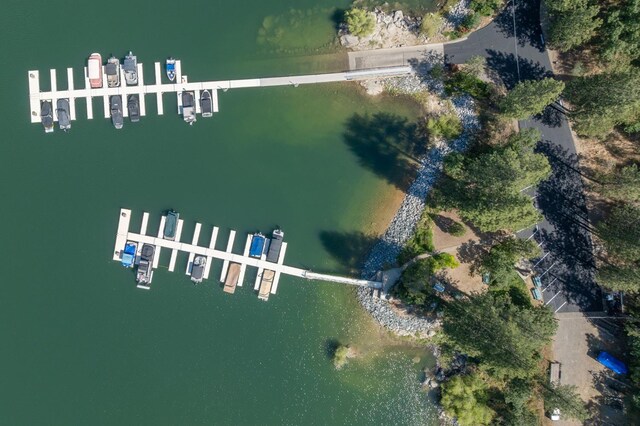 37731 Shoreline Dr, Bass Lake, CA 93604 - aerial view of a nearby body of water