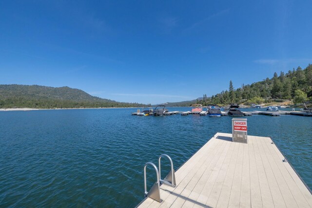 37731 Shoreline Dr, Bass Lake, CA 93604 - dock with a water view