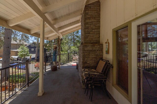 37731 Shoreline Dr, Bass Lake, CA 93604 - view of patio