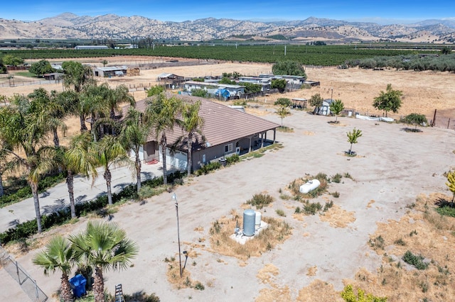 42462 Rd 140, Orosi, CA 93647 - aerial view of sparsely populated area featuring mountains
