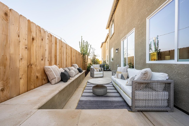 1157 Maclure Ave W, Madera, CA 93636 - view of patio / terrace with an outdoor hangout area