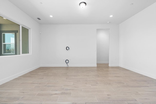 8152 Creek Vw, Friant, CA 93626 - empty room with light wood-style floors and recessed lighting