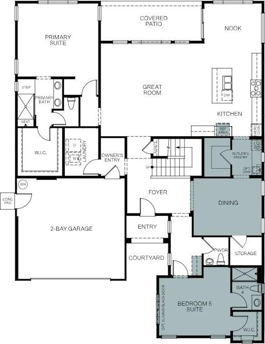 8131 Creek Vw, Friant, CA 93626 - floor plan / room layout