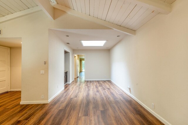 1785 W Calimyrna Ave Unit A, Fresno, CA 93711 - empty room featuring wood finished floors and baseboards