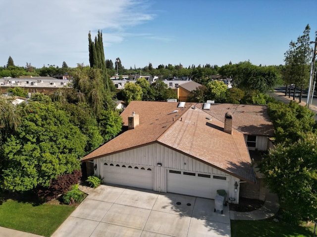 1785 W Calimyrna Ave Unit A, Fresno, CA 93711 - aerial view of property and surrounding area