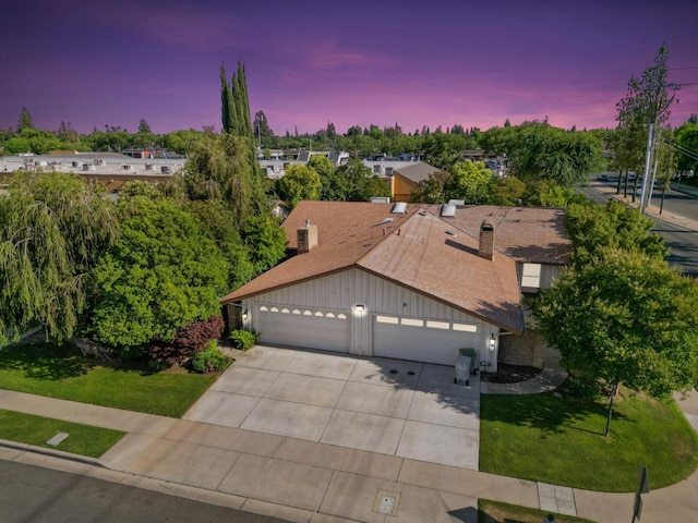 1785 W Calimyrna Ave Unit A, Fresno, CA 93711 - aerial view of property and surrounding area