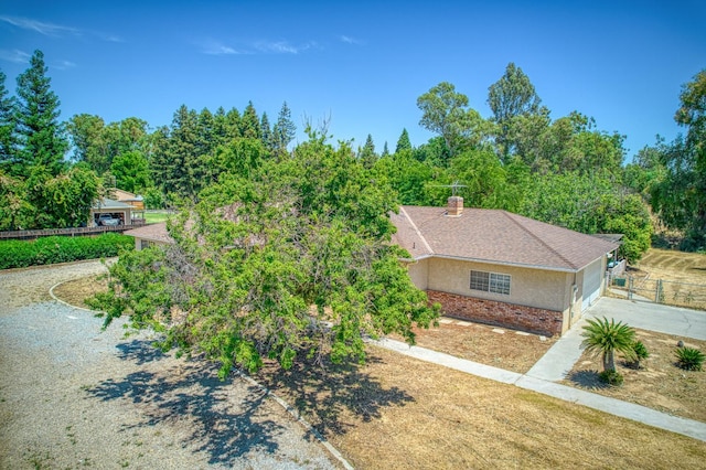 7820 N Fancher Rd, Clovis, CA 93619 - view of subject property