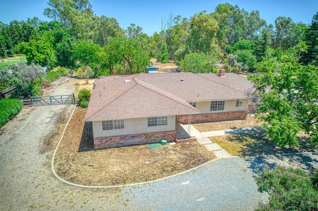 7820 N Fancher Rd, Clovis, CA 93619 - aerial view of property and surrounding area