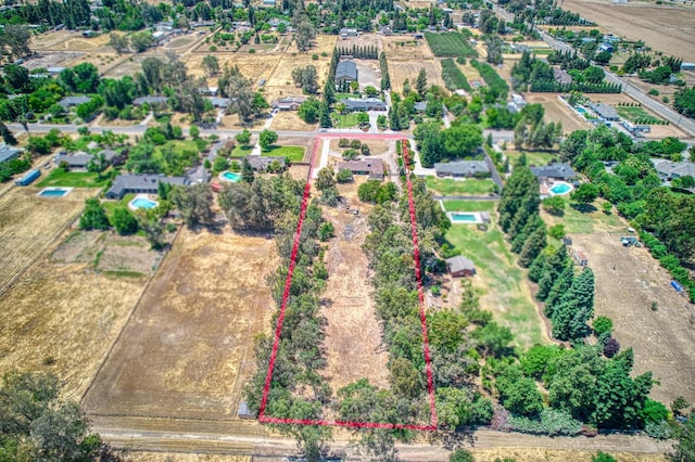 7820 N Fancher Rd, Clovis, CA 93619 - view of property location with property boundaries highlighted