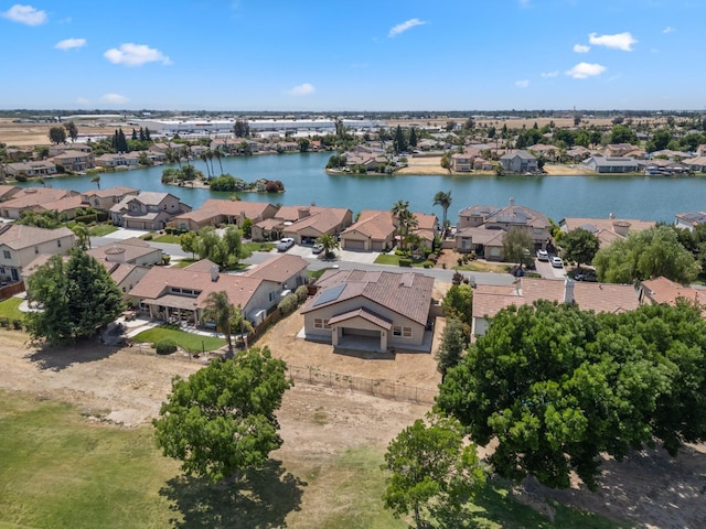 8440 Lake Shore Dr, Chowchilla, CA 93610 - aerial view of residential area featuring a nearby body of water