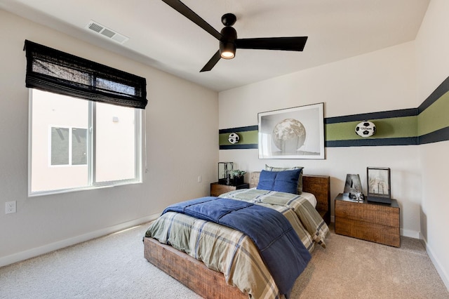 1151 Maclure Ave W, Madera, CA 93636 - carpeted bedroom featuring baseboards and ceiling fan