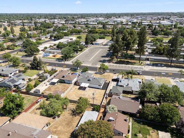 4641 E Weldon Ave, Fresno, CA 93703 - aerial overview of property's location with nearby suburban area