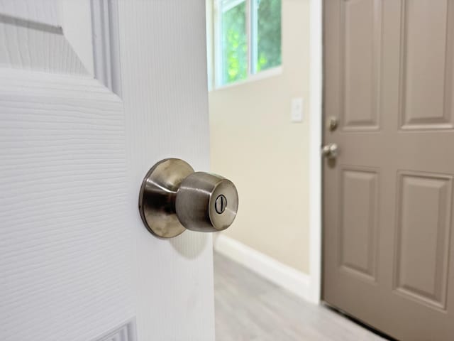 4221 E Grant Ave, Fresno, CA 93702 - detailed view of baseboards and wood finished floors