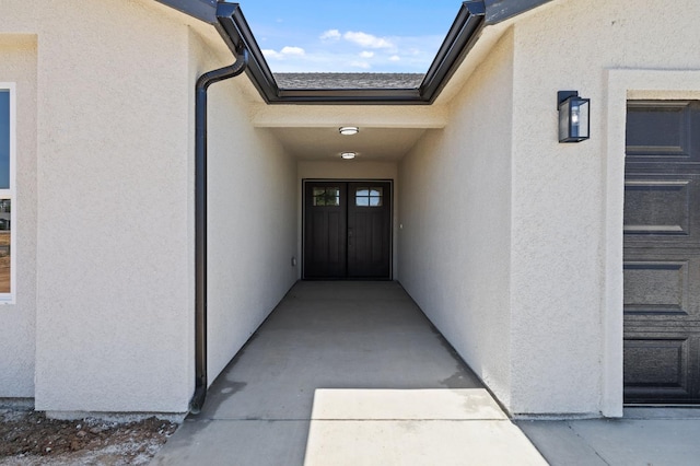 25900 Tanforan Dr, Madera, CA 93638 - view of exterior entry featuring stucco siding